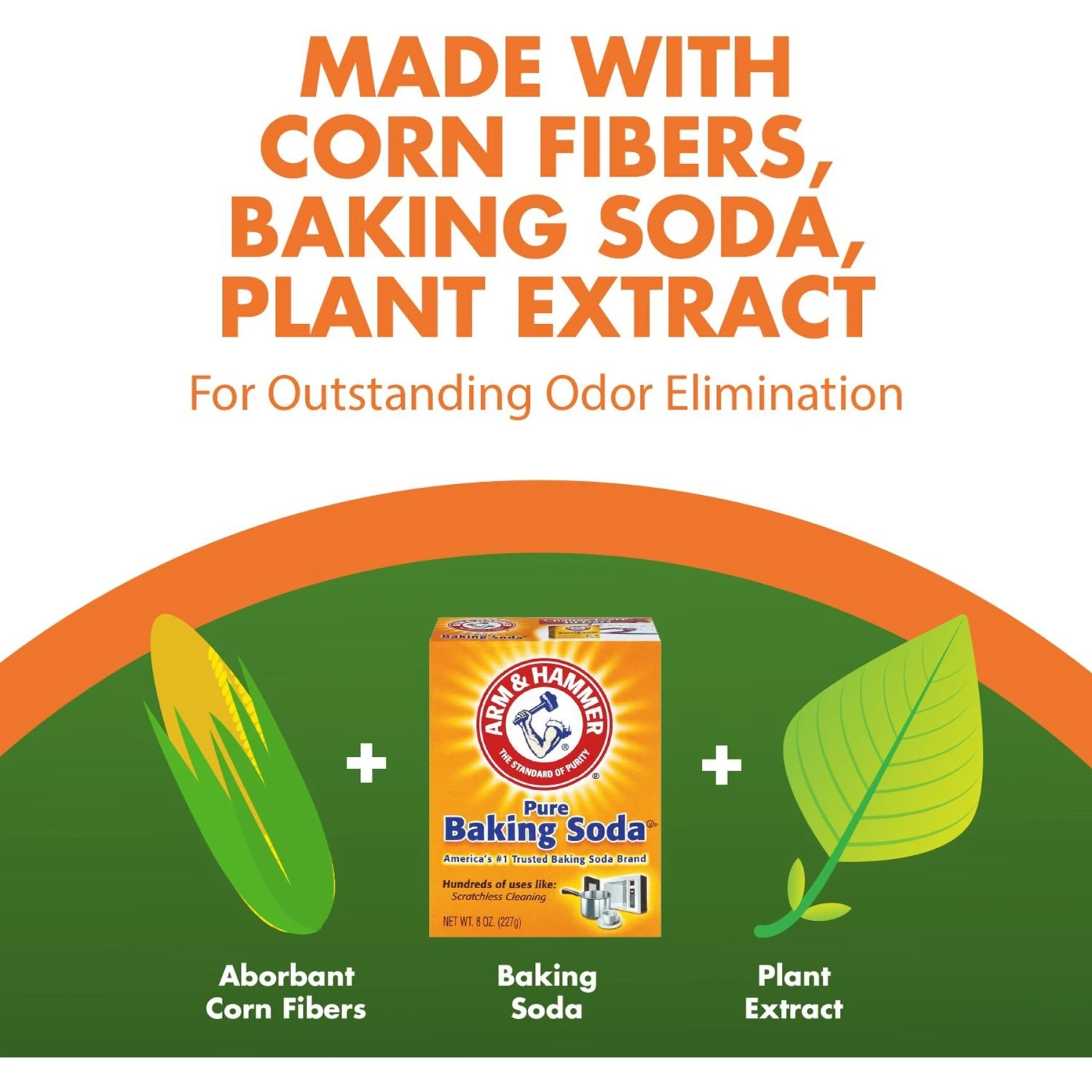 Arm & Hammer Litter Naturals Scented Clumping Corn Cat Litter 4 Arm & Hammer Litter Naturals Scented Clumping Corn Cat Litter - Image 2