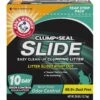 Arm & Hammer Litter SLIDE Easy Clean-Up Clumping Cat Litter Non-Stop Odor Control With 10 Days Of Odor Control