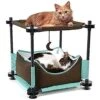 Kitty City Claw Sleeper 17.25-in Faux Fleece Cat Tree 2 Kitty City Claw Sleeper 17.25-in Faux Fleece Cat Tree -Trixie || Catit || Nature's Miracle Shop 190256 MAIN. AC SS1800 V1564625220