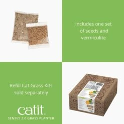 Catit Senses 2.0 Cat Grass Planter -Trixie || Catit || Nature's Miracle Shop 191564 PT4. AC SS1800 V1628093788