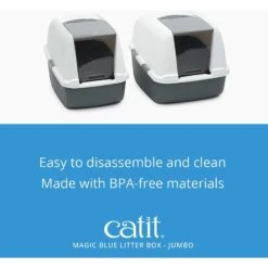 Catit Magic Blue Cat Litter Box -Trixie || Catit || Nature's Miracle Shop 191588 PT7. AC SS1800 V1628094080