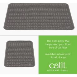 Catit Cat Litter Mat, Grey 9 Catit Cat Litter Mat, Grey -Trixie || Catit || Nature's Miracle Shop 191595 PT2. AC SS1800 V1628096250