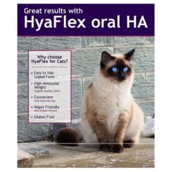 HyaFlex Hyalogic Hyaluronic Acid Hip & Joint Formula Cat Supplement, 1-oz Bottle -Trixie || Catit || Nature's Miracle Shop 193603 PT2. AC SS1800 V1566246721