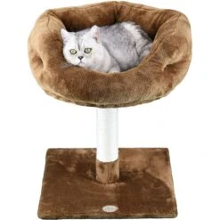 Go Pet Club 24-in Faux Fur Cat Tree -Trixie || Catit || Nature's Miracle Shop 197620 PT1. AC SS1800 V1587482843