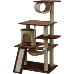 Go Pet Club 53-in Faux Fur Cat Tree & Condo -Trixie || Catit || Nature's Miracle Shop 197655 PT3. AC SS1800 V1702056824
