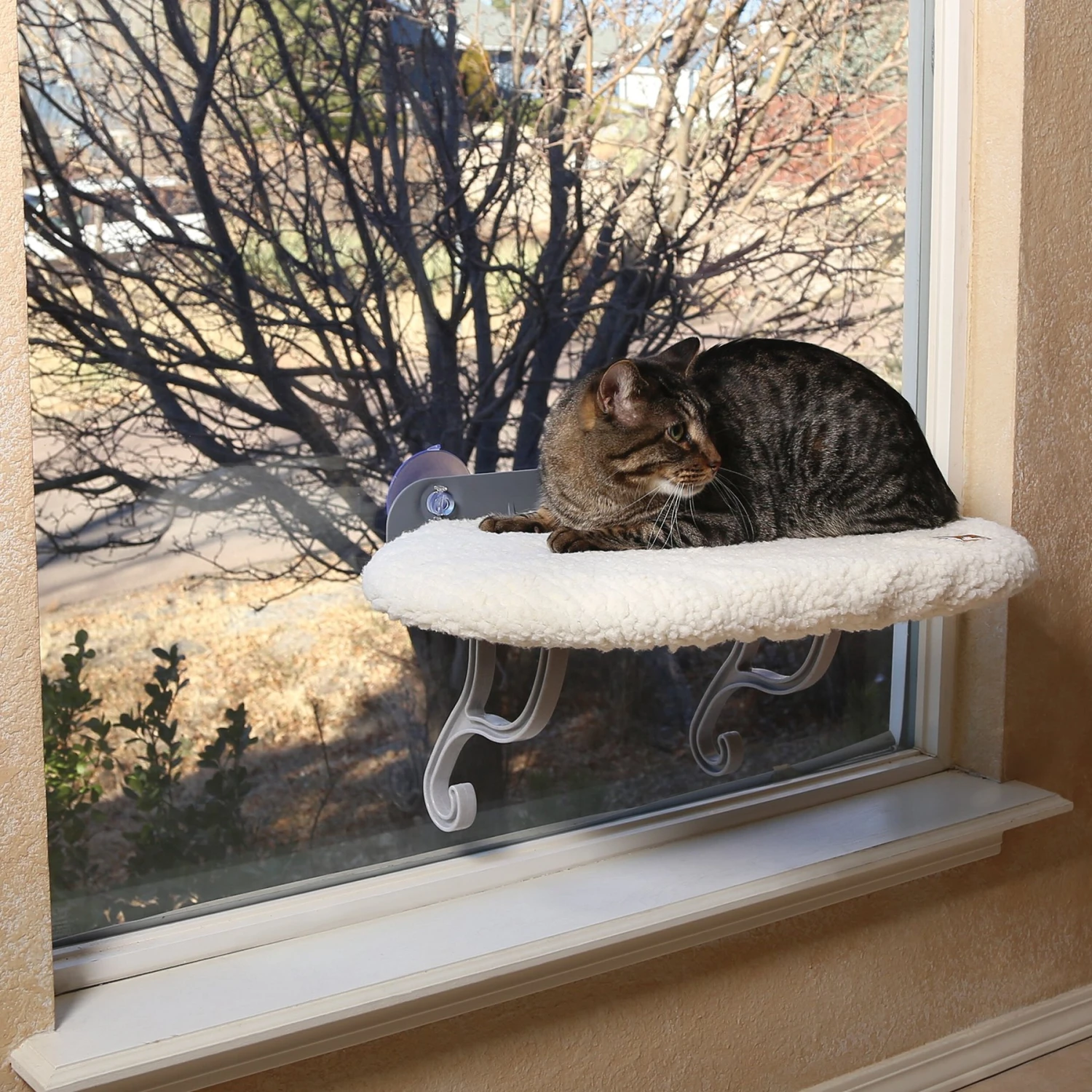K&H Pet Products Universal Mount Cat Window Perch 3 K&H Pet Products Universal Mount Cat Window Perch