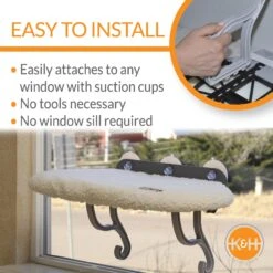 K&H Pet Products Universal Mount Cat Window Perch 11 K&H Pet Products Universal Mount Cat Window Perch -Trixie || Catit || Nature's Miracle Shop 199115 PT2. AC SS1800 V1641579180