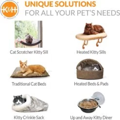 K&H Pet Products Universal Mount Cat Window Perch 15 K&H Pet Products Universal Mount Cat Window Perch -Trixie || Catit || Nature's Miracle Shop 199115 PT7. AC SS1800 V1641579193