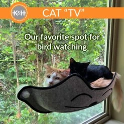 K&H Pet Products EZ Mount Cat Window Perch -Trixie || Catit || Nature's Miracle Shop 199121 PT4. AC SS1800 V1695736086