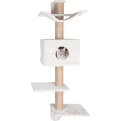 TRIXIE Dayna 59.8-in Plush Wall Mounted Cat Tree -Trixie || Catit || Nature's Miracle Shop 207471 PT1. AC SS1800 V1582909380