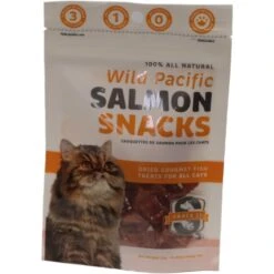 Snack 21 Treats Salmon Snacks Cat Treats, 0.88-oz Bag