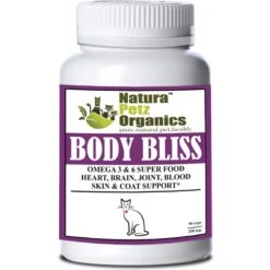 Natura Petz Organics Body Bliss Cat Supplement, 90 Count