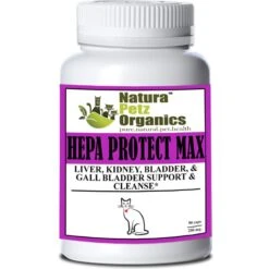 Natura Petz Organics Hepa Protect Max Cat Supplement, 90 Count