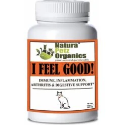 Natura Petz Organics I Feel Good! Cat Supplement, 90 Count