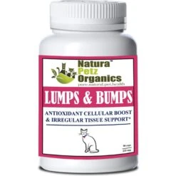 Natura Petz Organics Lumps & Bumps Capsules Cat Supplement, 90 Count