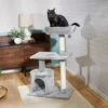 Frisco 38-in Cat Tree With Condo, Top Perch & Toy
