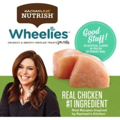 Rachael Ray Nutrish Wheelies Chicken Cat Treats -Trixie || Catit || Nature's Miracle Shop 214683 PT4. AC SS1800 V1657656296