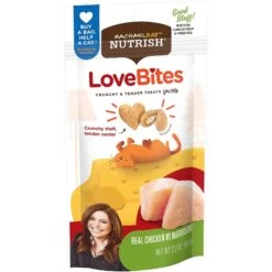 Rachael Ray Nutrish LoveBites Chicken Flavor Cat Treats