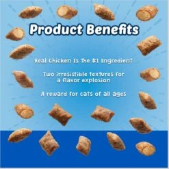 Blue Buffalo Bursts With Paw-Licken Chicken Cat Treats 13 Blue Buffalo Bursts With Paw-Licken Chicken Cat Treats -Trixie || Catit || Nature's Miracle Shop 215332 PT3. AC SS1800 V1694202800