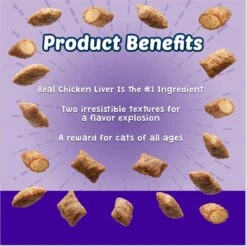 Blue Buffalo Bursts With Delish Liver & Beef Cat Treats -Trixie || Catit || Nature's Miracle Shop 215340 PT3. AC SS1800 V1694202203