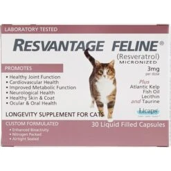 Resvantage Feline Longevity Cat Supplement 7 Resvantage Feline Longevity Cat Supplement -Trixie || Catit || Nature's Miracle Shop 216024 PT2. AC SS1800 V1581459852