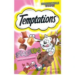 Temptations ShakeUps Crustacean Celebration Lobster, Crab & Shrimp Flavor Soft & Crunchy Cat Treats