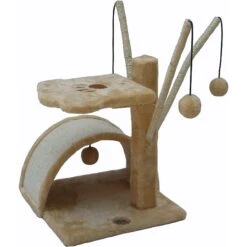 Go Pet Club 22-in Cat Tree Condo & Scratching Pad -Trixie || Catit || Nature's Miracle Shop 216912 pt2. AC SS1800 V1579195150