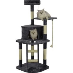 Go Pet Club 49-in Economical Sisal Posts Cat Tree Condo -Trixie || Catit || Nature's Miracle Shop 217019 PT2. AC SS1800 V1702056886