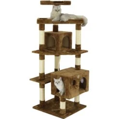 Go Pet Club 60-in Cat Tree -Trixie || Catit || Nature's Miracle Shop 217093 pt1. AC SS1800 V1579195403