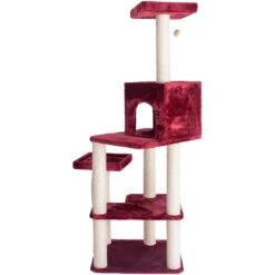 Armarkat 69-in Faux Fur Covered House & Cat Tree -Trixie || Catit || Nature's Miracle Shop 218999 PT6. AC SS1800 V1603333305