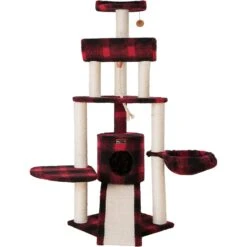 Armarkat 58-in Classic Cat Tree, Tartain Plaid -Trixie || Catit || Nature's Miracle Shop 219004 PT2. AC SS1800 V1603336582
