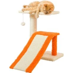 Armarkat Real Wood Sisal Carpet Ramp & Two-Level Platform Cat Tree -Trixie || Catit || Nature's Miracle Shop 219008 PT3. AC SS1800 V1603332696