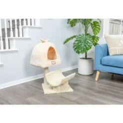 Armarkat 31-in Cat Scratching Post & Condo Cat Tree, Goldenrod -Trixie || Catit || Nature's Miracle Shop 219012 PT4. AC SS1800 V1603311727