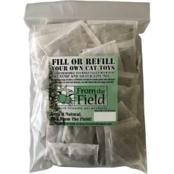 From The Field Catnip & Silver Vine Mix Tea Bags Cat Treats