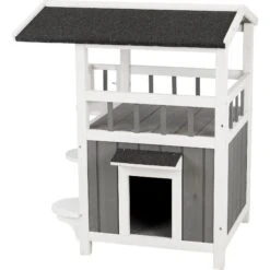 TRIXIE Natura Shaded Balcony Cat House 17 TRIXIE Natura Shaded Balcony Cat House -Trixie || Catit || Nature's Miracle Shop 221658 pt7. AC SS1800 V1582064649
