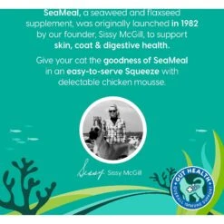 Solid Gold SeaMeal Squeeze With Chicken In Gravy Mousse Lickable Cat Treat -Trixie || Catit || Nature's Miracle Shop 222412 pt6. AC SS1800 V1582558392