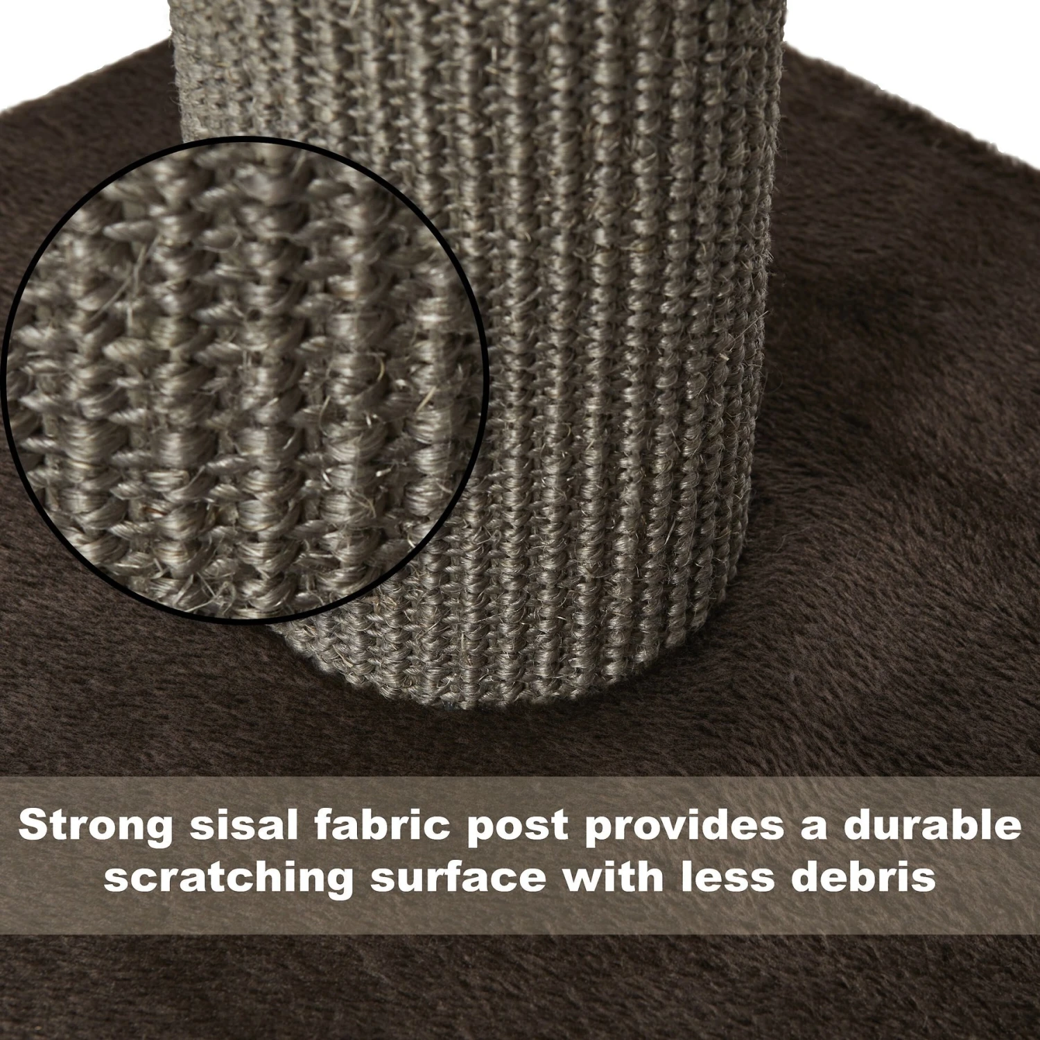 MidWest Feline Nuvo Cove 35-in Faux Fur Modern Cat Tree 10 MidWest Feline Nuvo Cove 35-in Faux Fur Modern Cat Tree - Image 8