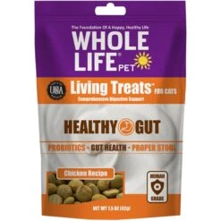 Whole Life Living Treats Chicken Recipe Freeze-Dried Cat Treats, 1.5-oz Bag