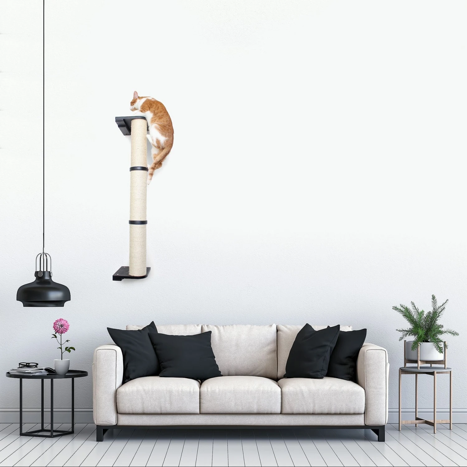 CatastrophiCreations Sisal Cat Climbing Pole 8 CatastrophiCreations Sisal Cat Climbing Pole - Image 6