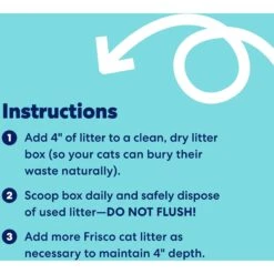 Frisco Lightweight Unscented Clumping Cat Litter -Trixie || Catit || Nature's Miracle Shop 230716 PT5. AC SS1800 V1657656284