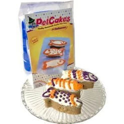 PetCakes Halloween Cake Kit Cat Treats, 6.6-oz Box -Trixie || Catit || Nature's Miracle Shop 231250 PT1. AC SS1800 V1587391553