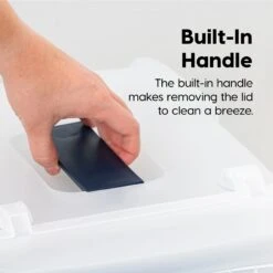 IRIS USA Enclosed With Front Door Flap & Scoop Cat Litter Box 12 IRIS USA Enclosed With Front Door Flap & Scoop Cat Litter Box -Trixie || Catit || Nature's Miracle Shop 231660 PT1. AC SS1800 V1680791882