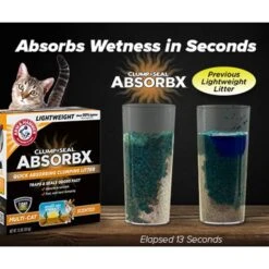 Arm & Hammer Litter Clump & Seal AbsorbX Absorbing Multi-Cat Cat Litter -Trixie || Catit || Nature's Miracle Shop 232645 PT2. AC SS1800 V1668106200
