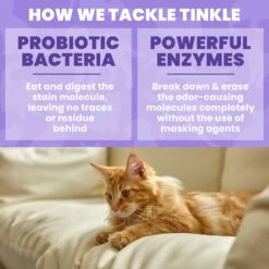 Unique Pet Care Sweet Tangerine Cat Odor + Stain Remover, 24-oz Bottle -Trixie || Catit || Nature's Miracle Shop 232913 PT4. AC SS1800 V1700689728