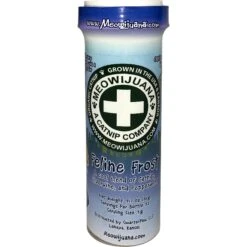 Meowijuana Feline Frost Catnip, Silvervine, & Peppermint Blend Catnip, 26-gram Bottle