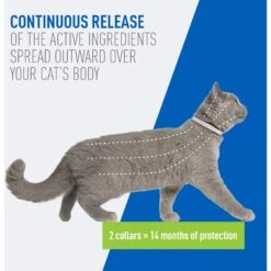 Adams® Adams Flea & Tick Collar For Cats -Trixie || Catit || Nature's Miracle Shop 238303 PT3. AC SS1800 V1679081895