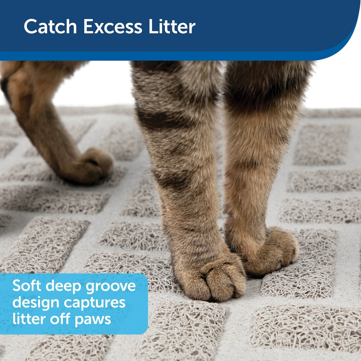 PetSafe ScoopFree Non-Slip Cat Litter Mat 4 PetSafe ScoopFree Non-Slip Cat Litter Mat - Image 2