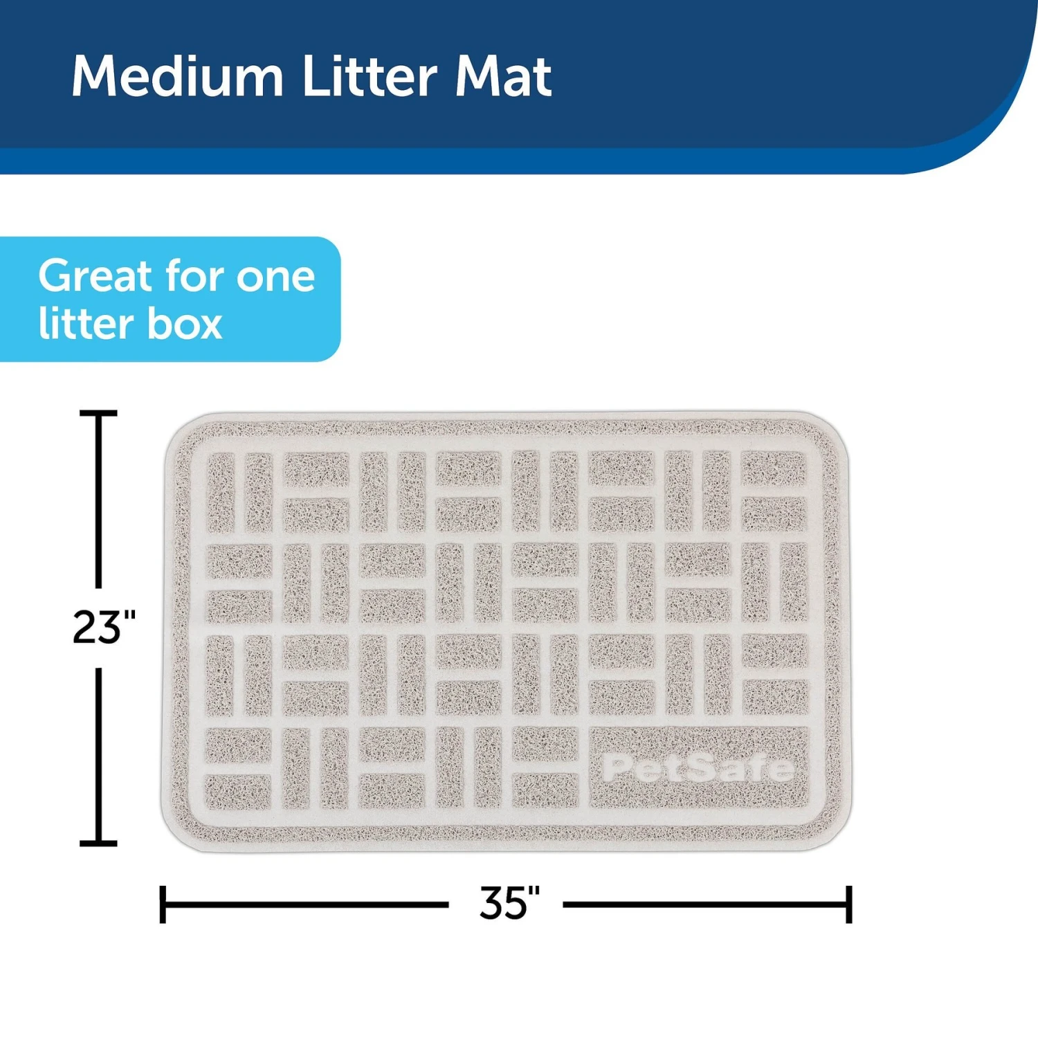 PetSafe ScoopFree Non-Slip Cat Litter Mat 7 PetSafe ScoopFree Non-Slip Cat Litter Mat - Image 5