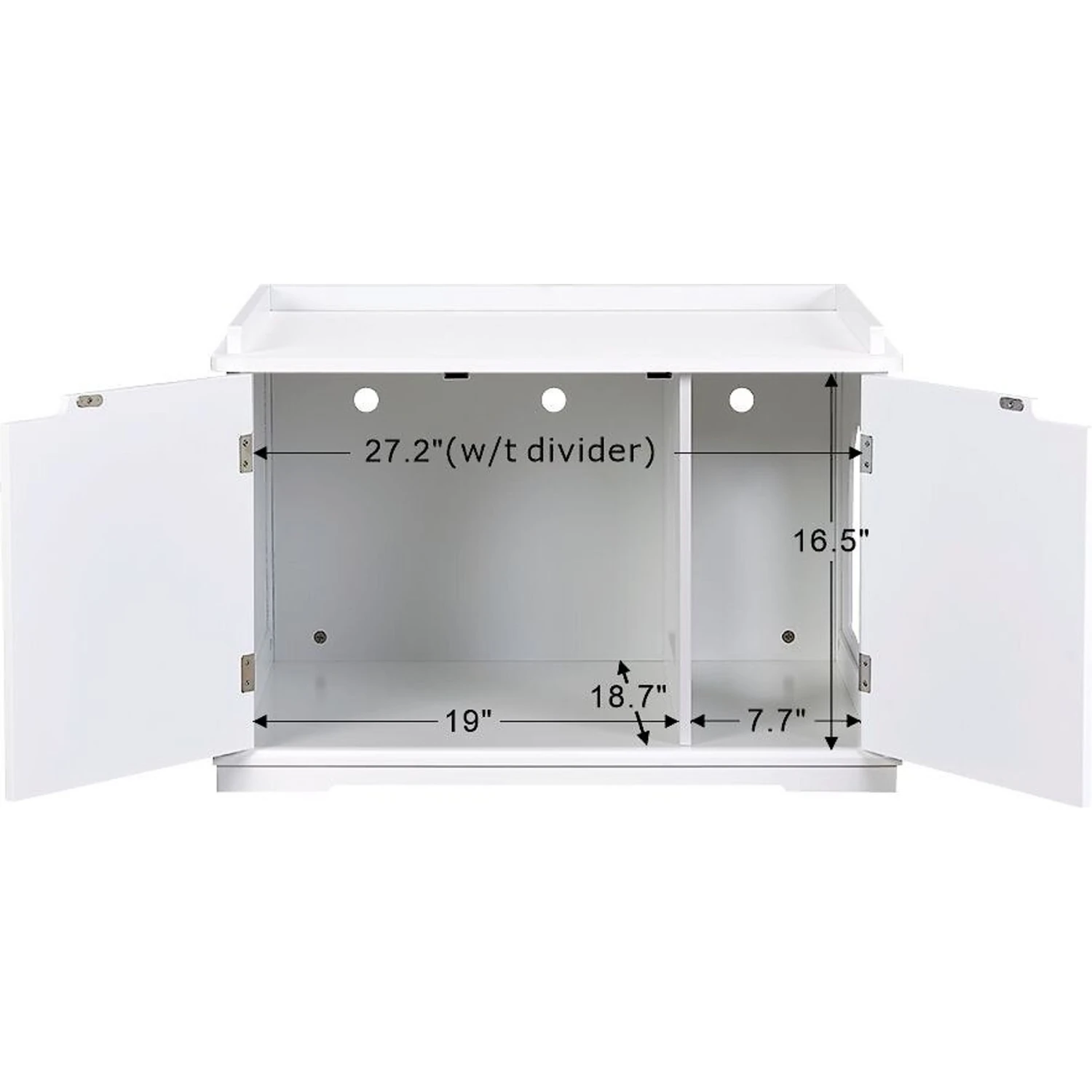 Unipaws Decorative Cat Litter Box Enclosure 9 Unipaws Decorative Cat Litter Box Enclosure - Image 7