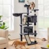 Yaheetech 57-in Plush Cat Tree & Condo -Trixie || Catit || Nature's Miracle Shop 242612 MAIN. AC SS1800 V1680630142